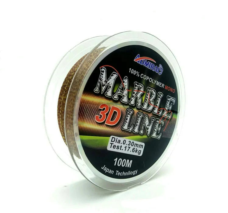 Леска 100м. Admiral 3D